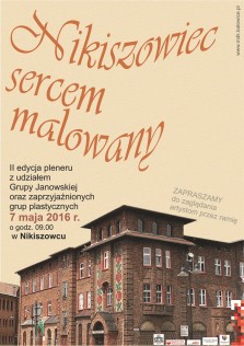 Plakat plenerowy - Nikiszowiec sercem malowany 2016 - Kopia