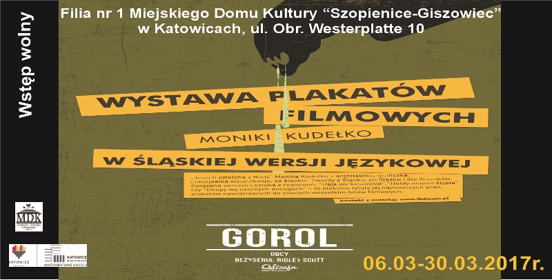 Wystawa plakatów filmowych Moniki Kudełko