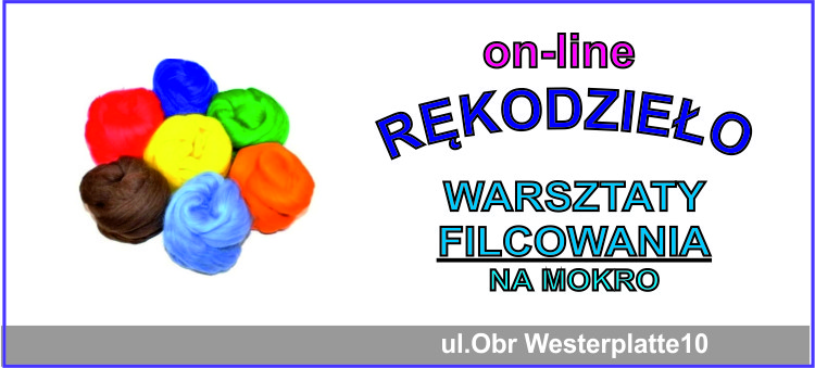 Warsztaty filcowania na mokro / on-line