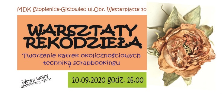 Warsztaty rękodzieła – tworzenie kartek okolicznościowych