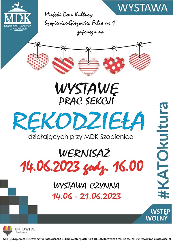 plakat rękodzieło wernisaż 2023-mały