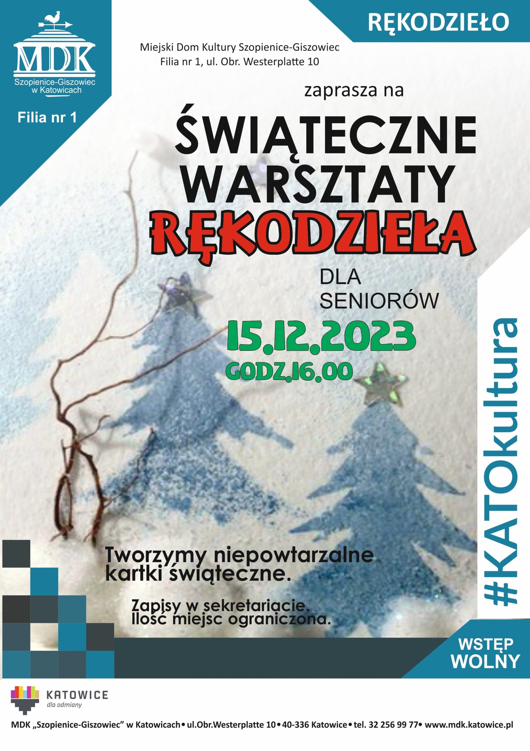 plakat rekodzieło kartki 2023